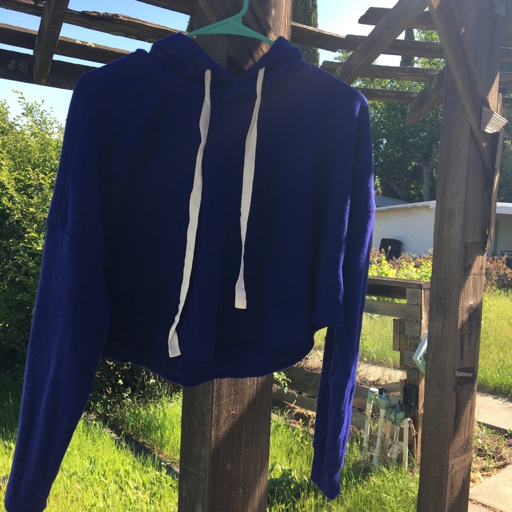 Blue light weight sweater from forever21!